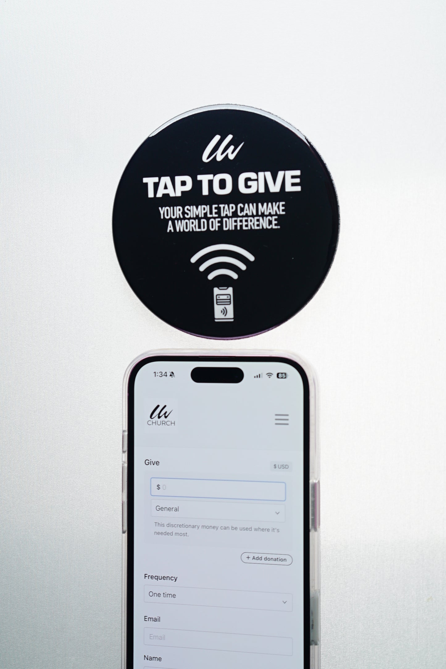 COASTER BUTTON