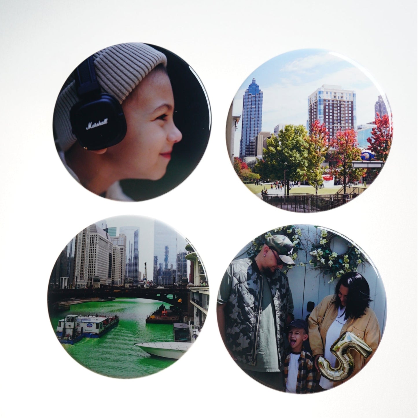 FRIDGE PHOTO MAGNETS 3.5